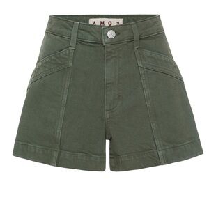 AMO Denim Rebecca Shorts - Kelp 28